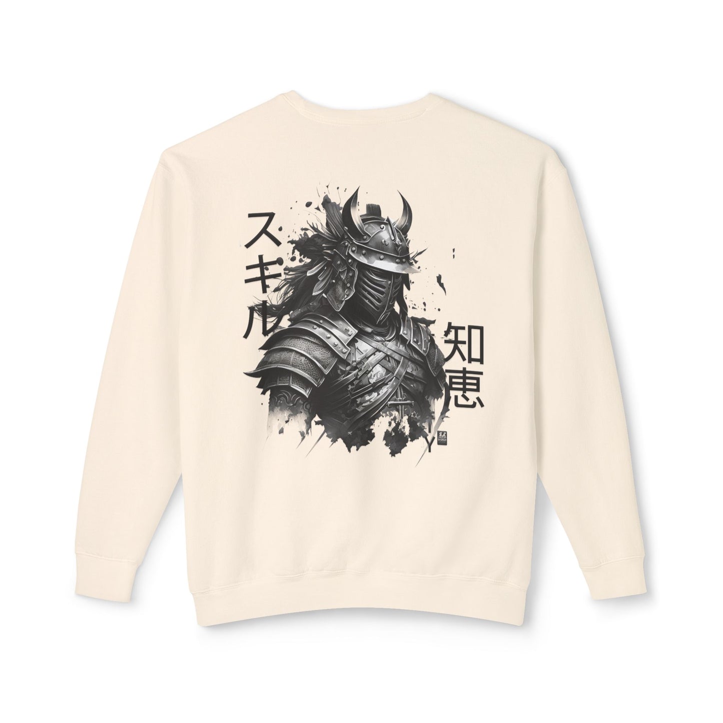 Unisex Lightweight Crewneck Sweatshirt - Samurai Jap