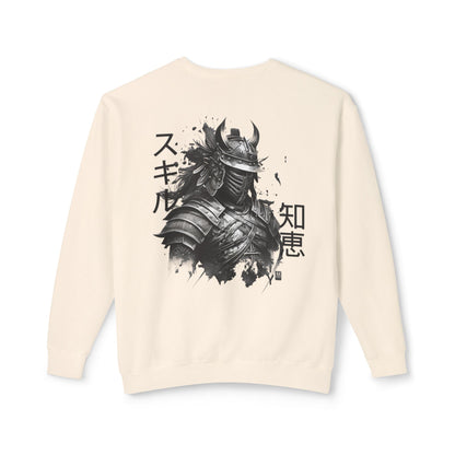 Unisex Lightweight Crewneck Sweatshirt - Samurai Jap