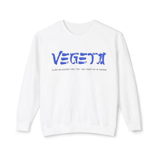 Unisex Lightweight Crewneck Sweatshirt - Vegeta
