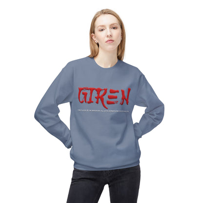 Unisex Midweight Softstyle Fleece Crewneck Sweatshirt - Giren