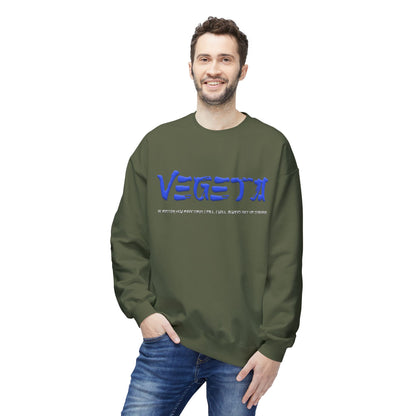 Unisex Midweight Softstyle Fleece Crewneck Sweatshirt - Vegeta