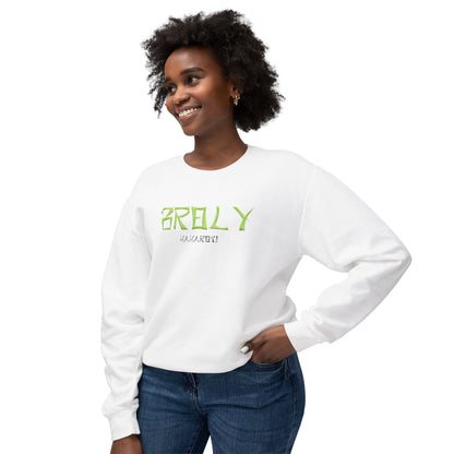 Unisex Lightweight Crewneck Sweatshirt - Broly